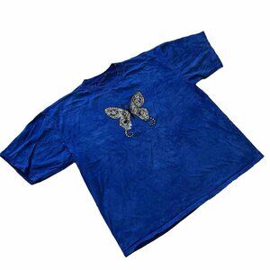 Dagoli Spirit T-Shirt Blissful Butterfly Metallic Vintage Y2K Made in Canada